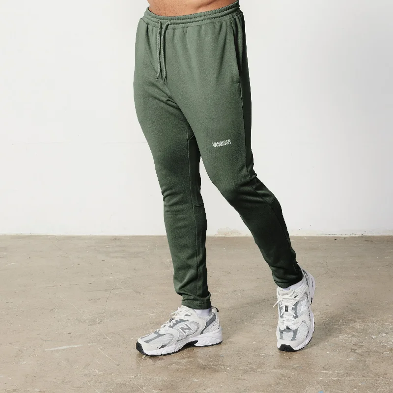 Instant Savings Vanquish Essential Forest Green Tapered Fit Sweatpants