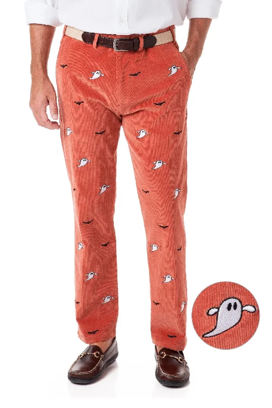 Can't Miss Beachcomber Corduroy Pant Nantucket Red with Ghost & Bat