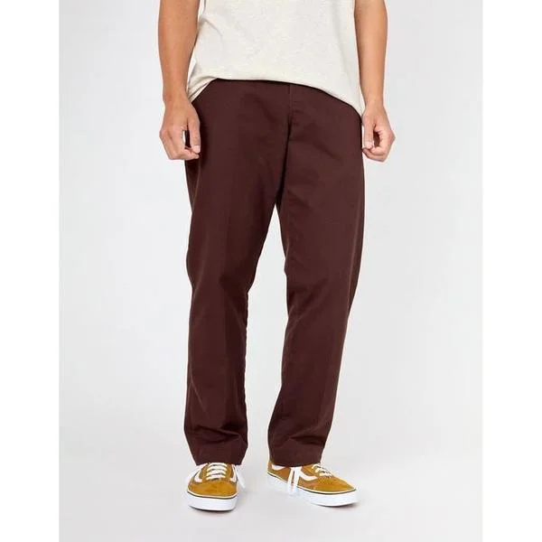 Referral Discount Dickies Skateboarding Pants Flex Slim Fit Straight Leg Dark Brown