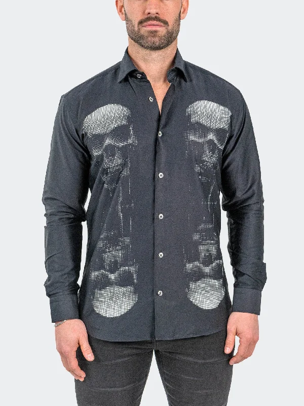 Season Finale Sale Fibonacci SkullMirror Black