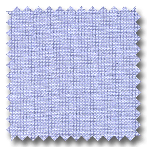 Super Bargain Blue Solid 2Ply Royal Oxford - Custom Dress Shirt