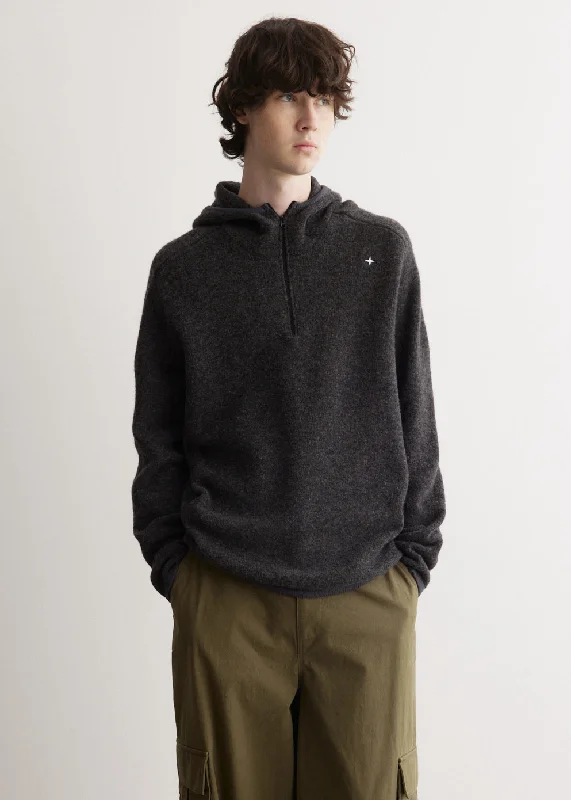 Special Offer Stellina Wool Gauze Half Zip Knit