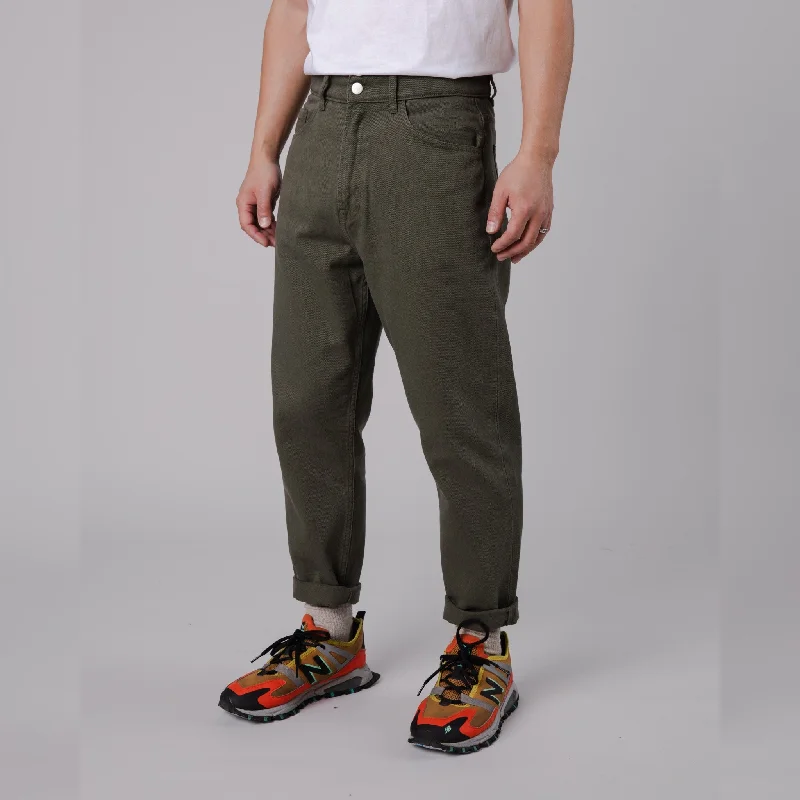 Fantastic Deals 5 POCKET PANT - STONE GREEN