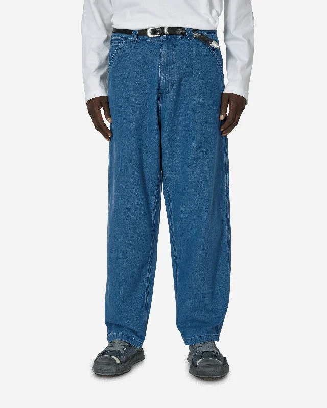 Weekend Bargains to Indulge In Single Knee Pants Blue