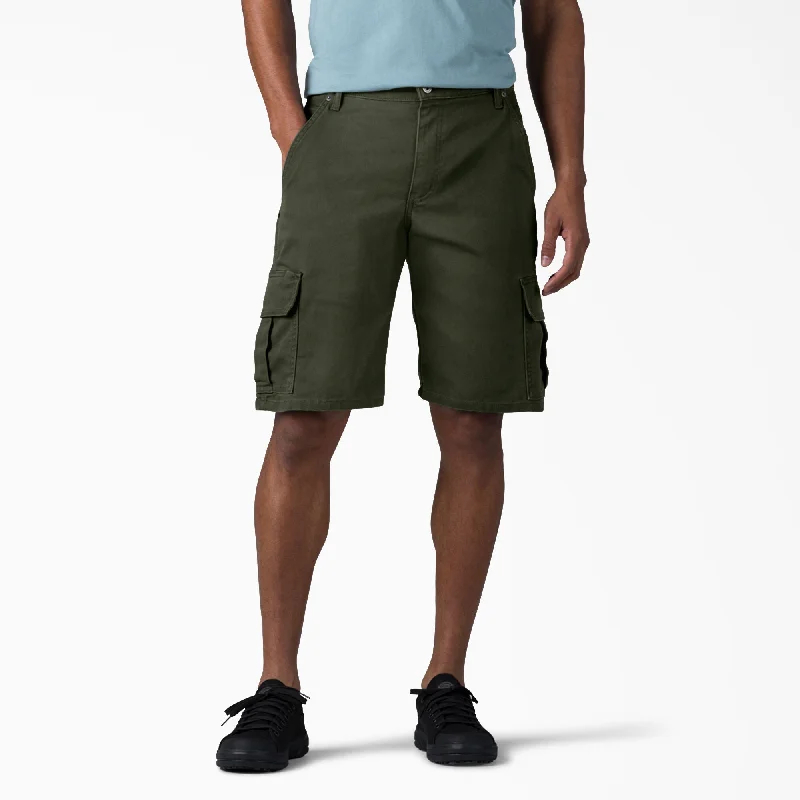 Exclusive Offers Dickies Men's  Relaxed Fit 11" Duck Cargo Short