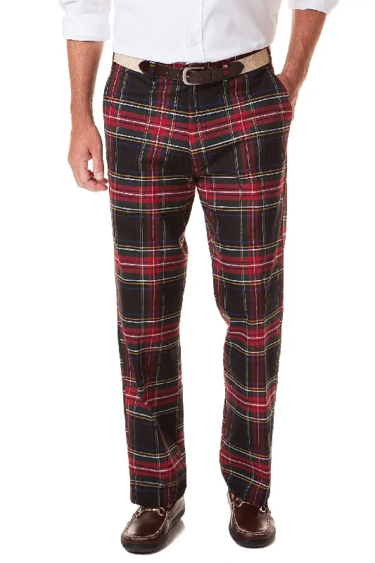 Weekend Offers That Delight Harbor Pant Stretch Twill Black Stewart Tartan Plaid