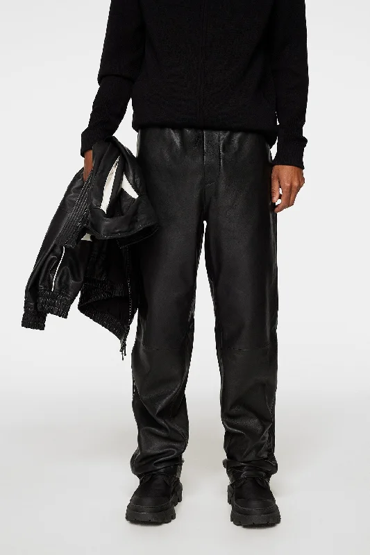 Huge Savings Santo Leather Track Pants