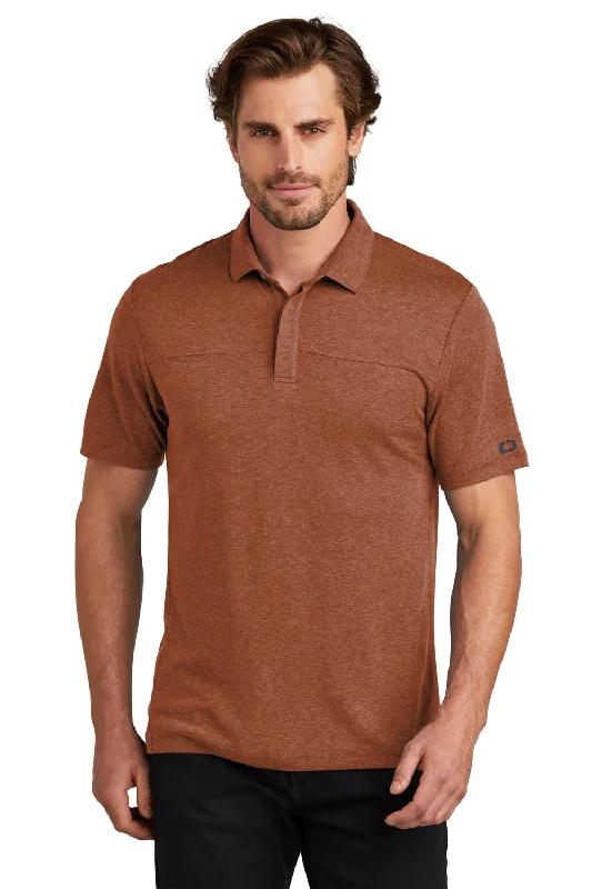 Weekend Offers That Shine Ogio Mens Command Short Sleeve Polo Shirt - Deep Rust