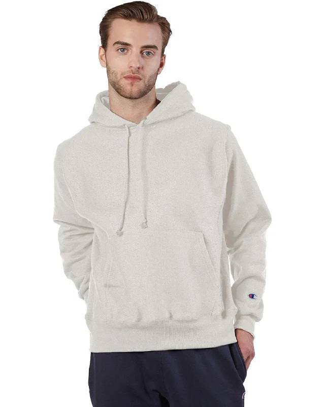 Online Exclusive Champion Reverse Weave Hooded Sweatshirt | Oatmeal Heather