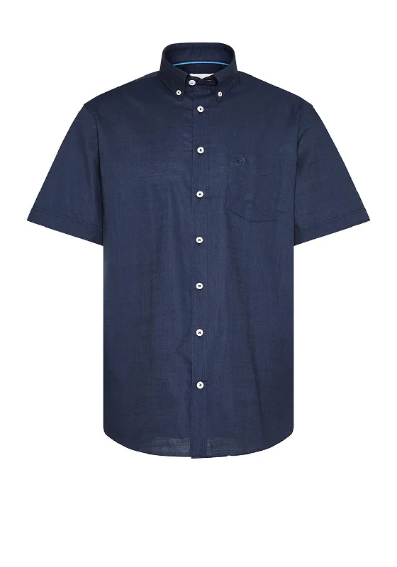 Price Smash Bugatti Short Sleeve Shirt, Navy