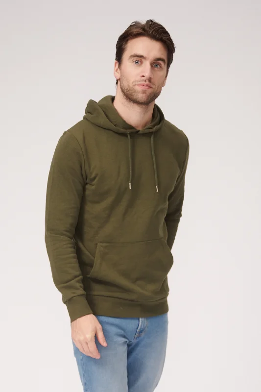 Weekend Specials to Indulge In Basic Hoodie Sweat - Dark Green