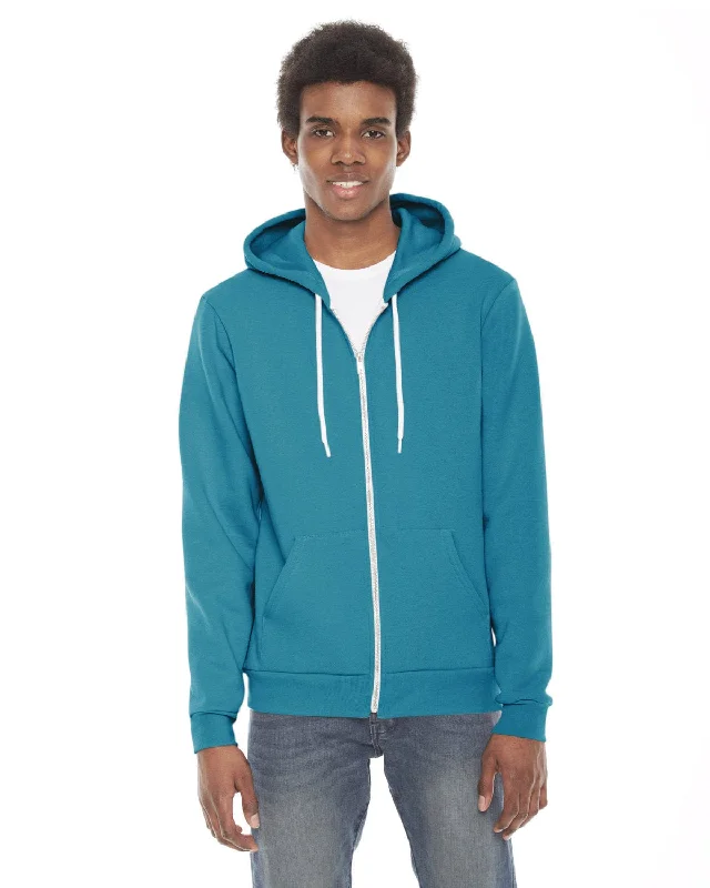 Fantastic Savings American Apparel Unisex Flex Fleece Zip Hoodie | Mermaid Green