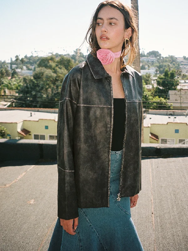 Super Sale Macey Jacket - Vintage Black