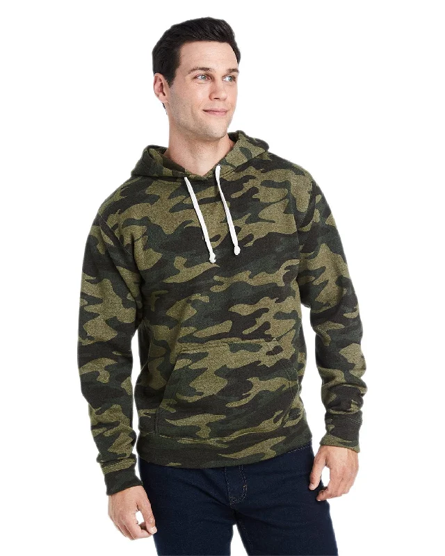 Now or Never J America Unisex Triblend Pullover Hoodie | Camo Triblend