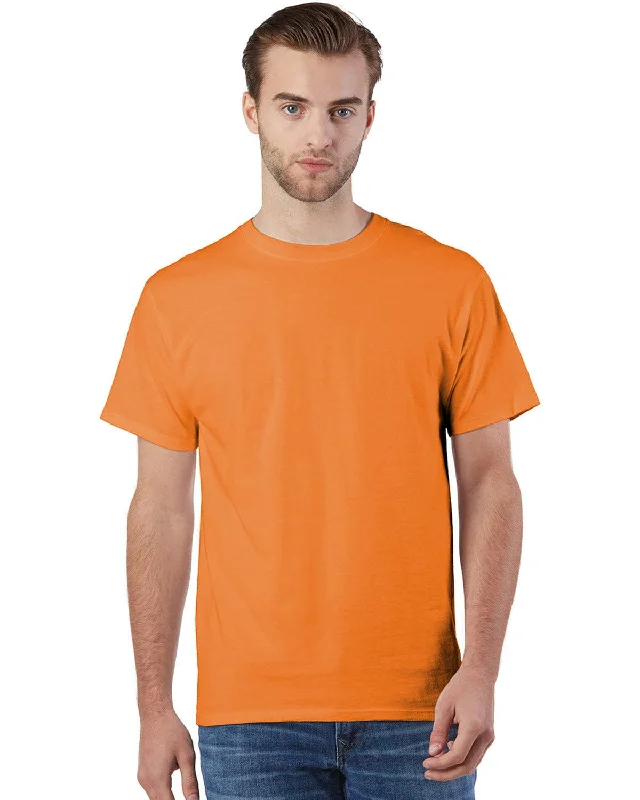 Reduced Prices Champion Adult Ringspun Cotton T-Shirt | Orange