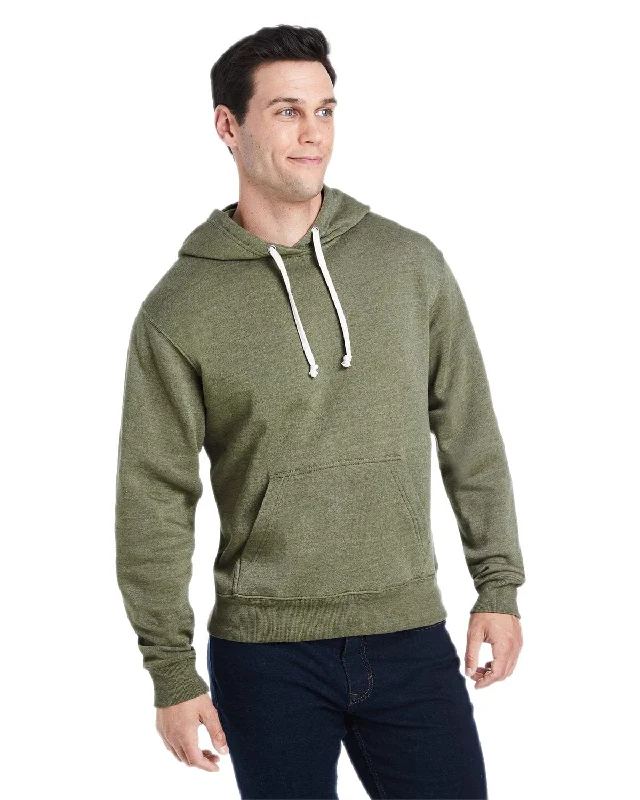 Special Buy J America Unisex Triblend Pullover Hoodie | Olive Triblend