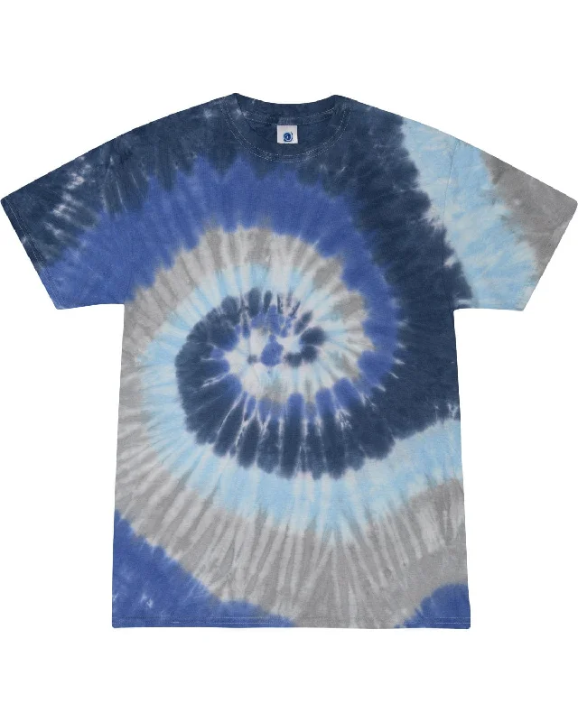Take Action Tie-Dye Youth 100% Cotton Tie-Dyed T-Shirt | Moonbeam