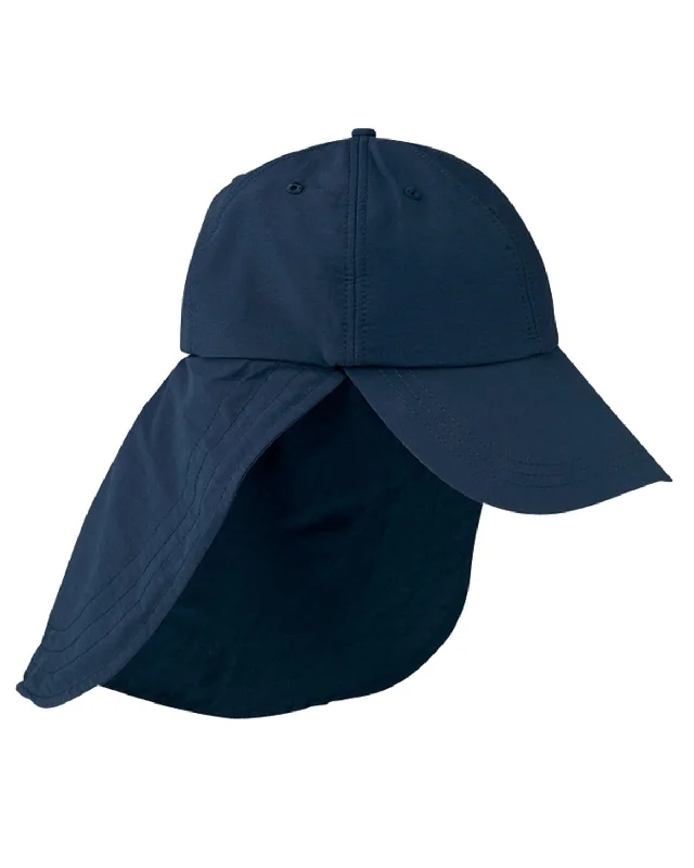 Best Choice Adams Low-Profile Cap with Neck Cape | Navy