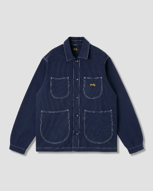 Weekend Offers That Sizzle Coverall Jacket (Navy Bedford)
