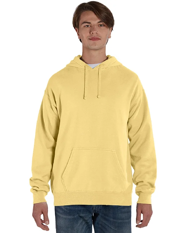 Factory Direct Sale ComfortWash by Hanes Pullover Hooded Sweatshirt | Summer Squash