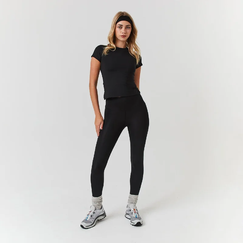 Best Seller Second Skin Top & Legging Set | Black
