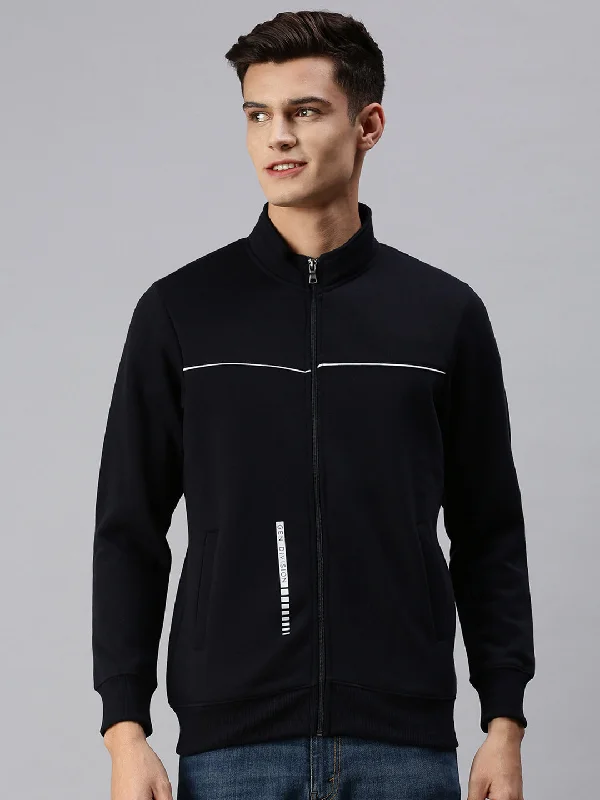 Special Price Men Solid Blue Sweatshirt