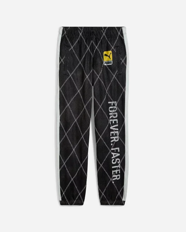 Weekend Bargains Just for You Men's A$AP Rocky Quilted Sweatpants Black
