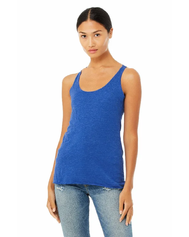 Weekend Discounts to Celebrate Bella+Canvas Ladies Triblend Racerback Tank | Tr Royal Triblnd Weekend Discounts to Celebrate Bella+Canvas Ladies Triblend Racerback Tank | Tr Royal Triblnd