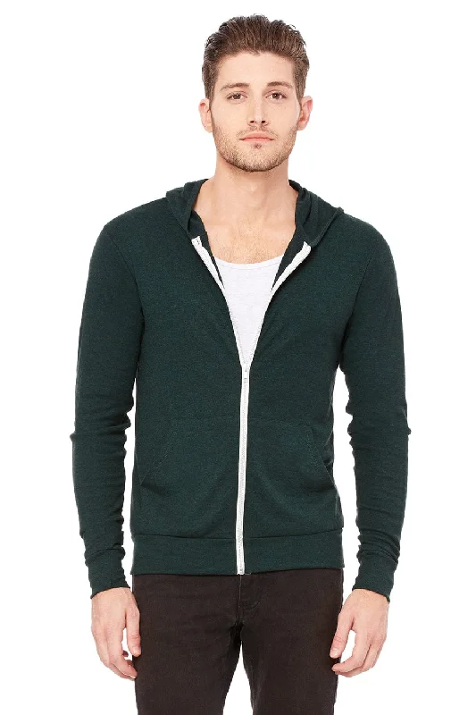 Weekend Discounts to Celebrate Bella+Canvas Unisex Triblend Full-Zip Lightweight Hoodie | Emeral Triblend Weekend Discounts to Celebrate Bella+Canvas Unisex Triblend Full-Zip Lightweight Hoodie | Emeral Triblend