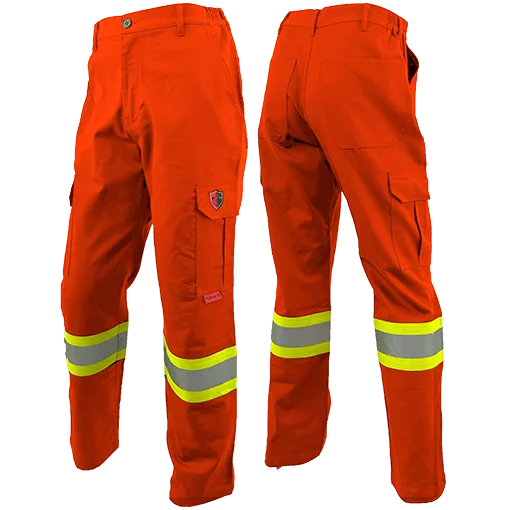 Flash Deals Atlas AR/FR Orange Cargo Pants W/ 4" Striping 4054OR