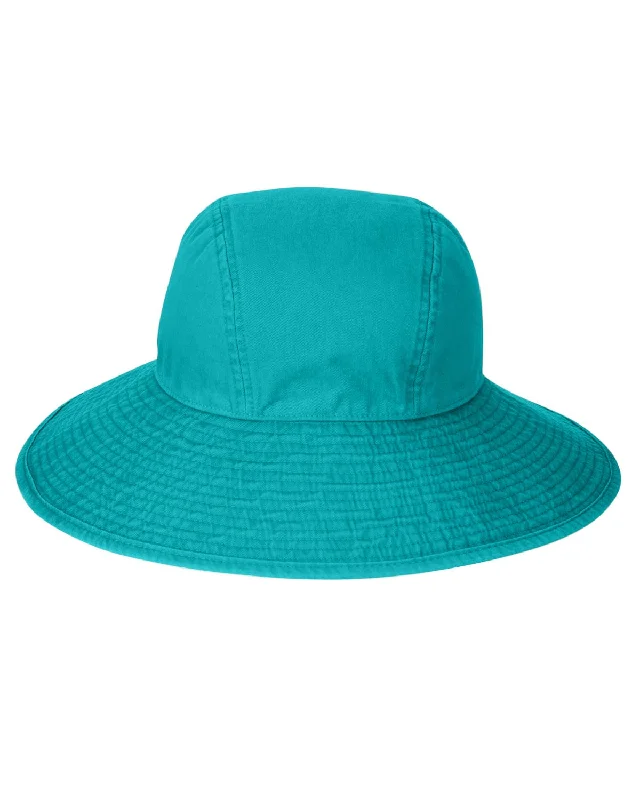 Weekend Steals Await Adams Ladies Sea Breeze Floppy Hat | Caribbean Blue