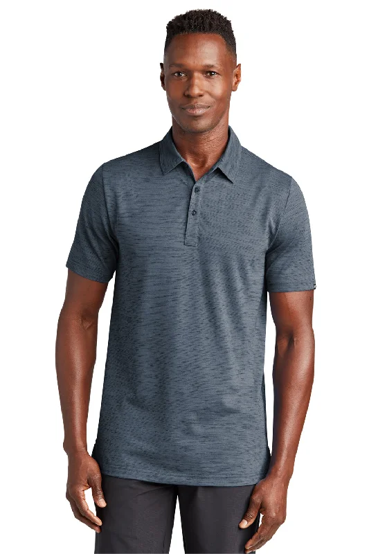 Year-End Sale TravisMathew Mens Auckland Slub Wrinkle Resistant Short Sleeve Polo Shirt - Blue Nights Year-End Sale TravisMathew Mens Auckland Slub Wrinkle Resistant Short Sleeve Polo Shirt - Blue Nights