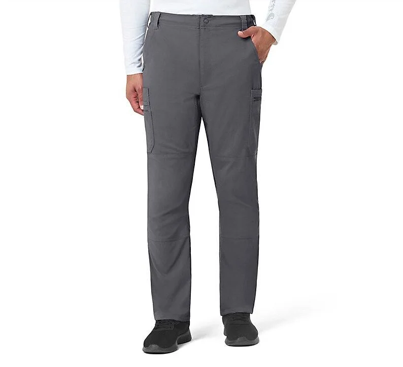 Weekend Specials to Savor Carhartt Men's Rugged Flex® Peak Cargo Scrub Pant_Pewter