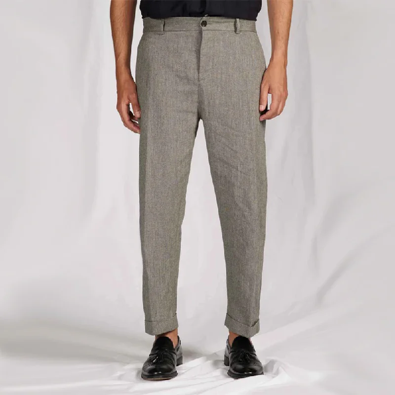 Weekend Deals That Dazzle Alvise Trousers (Hemp Gray)