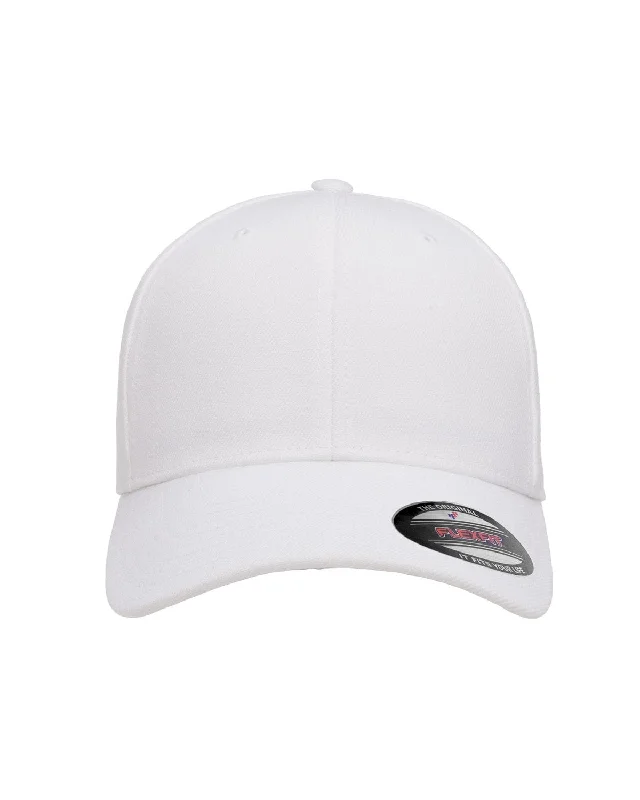 Weekend Offers That Dazzle Flexfit Adult Wool Blend Cap | White