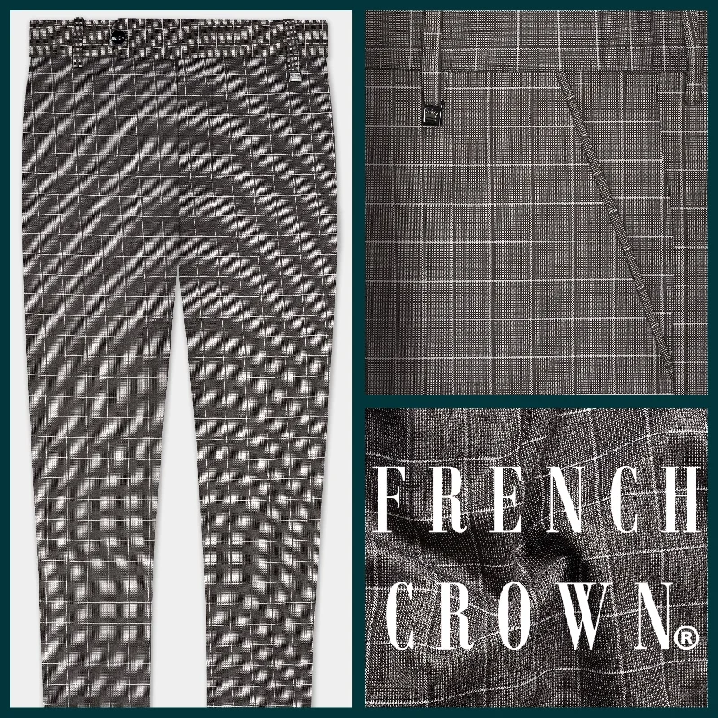 Price Rollback Mortar Gray Checkered  Pant