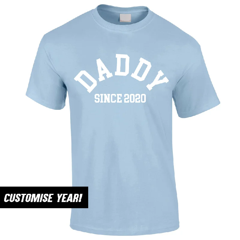 Closeout Deal Personalised Daddy Since T-Shirt (MRK X)