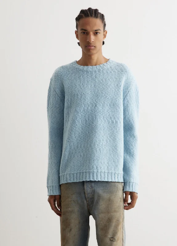 Overstock Wool Crewneck Sweater