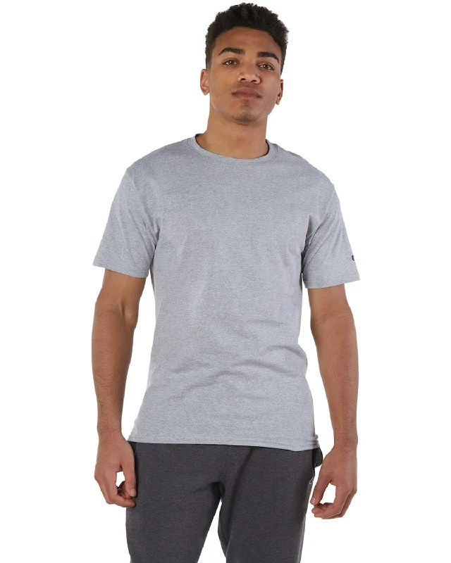 Weekend Offers That Shine Champion Cotton T-Shirt | Light Steel