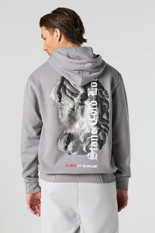 Special Savings Stone Cold Lover Embroidered Fleece Hoodie