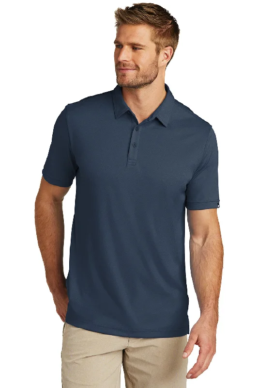 Super Deal TravisMathew Mens Coto Performance Moisture Wicking Short Sleeve Polo Shirt - Blue Nights Super Deal TravisMathew Mens Coto Performance Moisture Wicking Short Sleeve Polo Shirt - Blue Nights