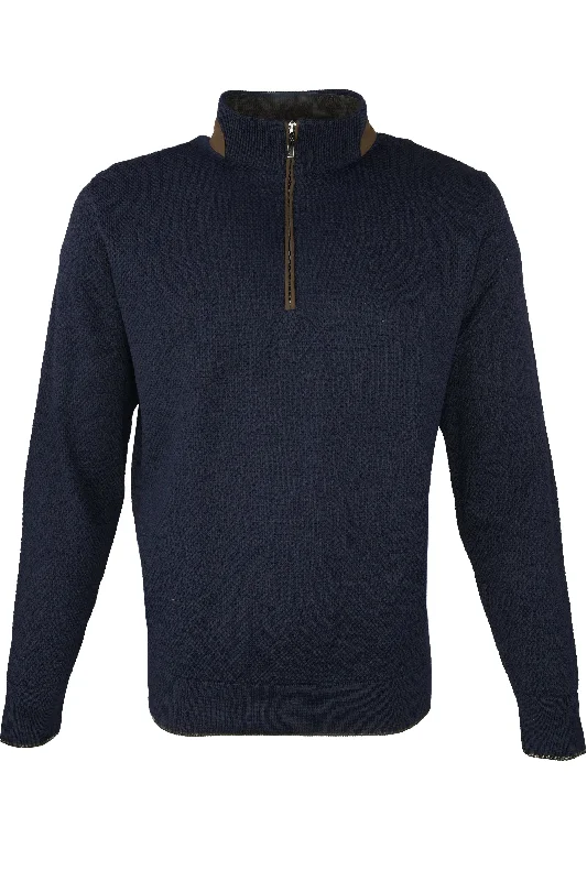 Flash Sale Inpore Quarter Zip Sweater - Navy