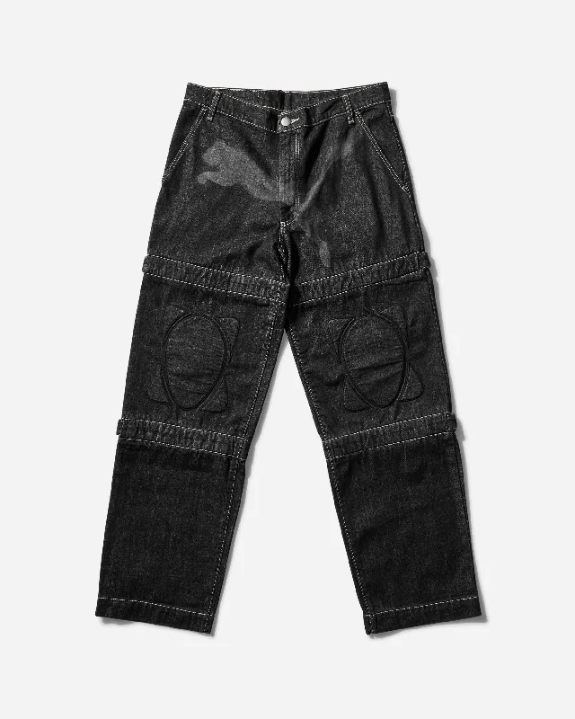 Weekend Offers That Please Men's A$AP Rocky Knee Pad Pants Black