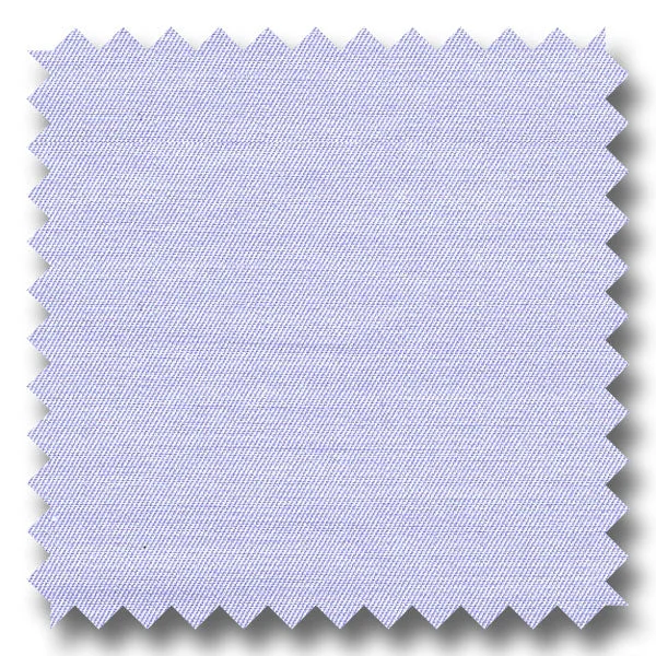 Instant Deal Light Blue Solid 2Ply Broadcloth - Custom Dress Shirt