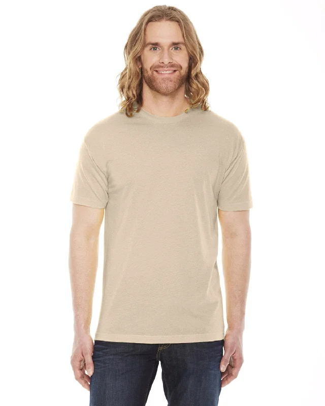 Act Fast American Apparel Unisex Poly-Cotton Short Sleeve Crewneck | Creme