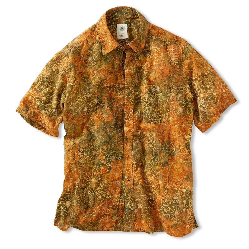 Flash Deal Gundagai Batik Linen Shirt