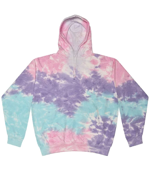 Weekend Discounts You Deserve Tie-Dye Youth Pullover Hoodie | Cotton Candy