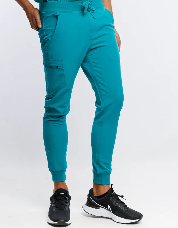 Big Savings Essential Jogger Scrub Pants - Sydney Teal