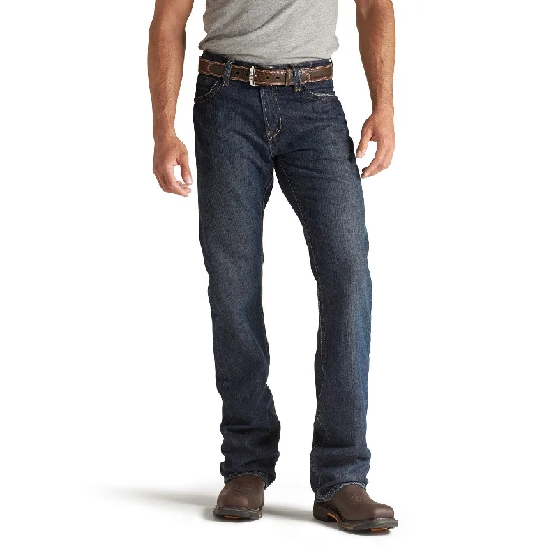 Lowest Prices Ariat FR Men's M4 Shale Relaxed Basic Boot Cut Jean 10012555