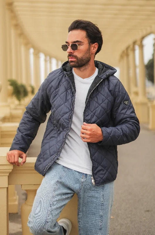 Midnight Madness Fred Nylon Jacket - navy